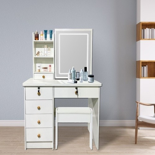Dressing table with - table,