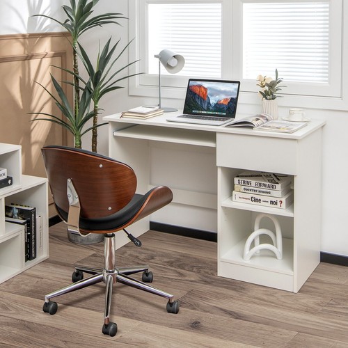 Modern computer desk - computer,