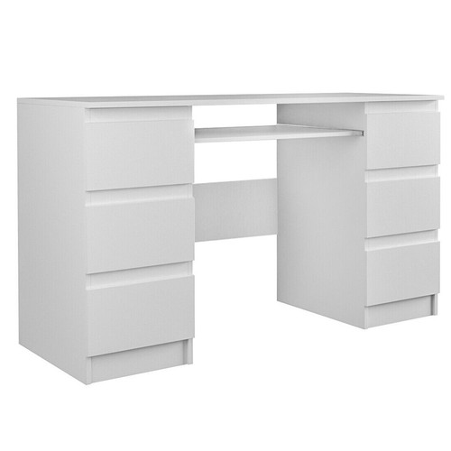 Large desk office white - desk,