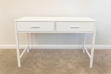 White Computer Desk Vanity