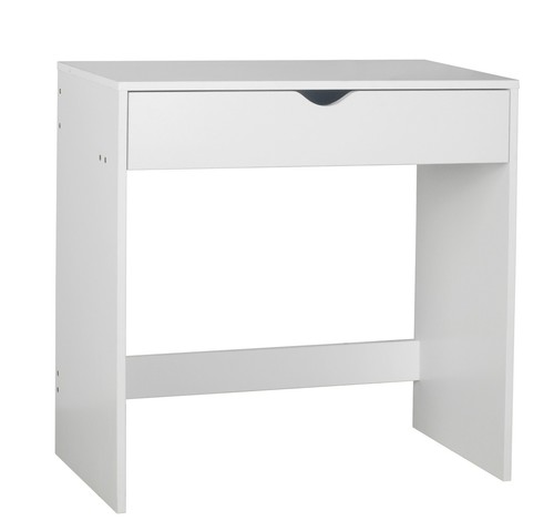 White wooden dressing - white,