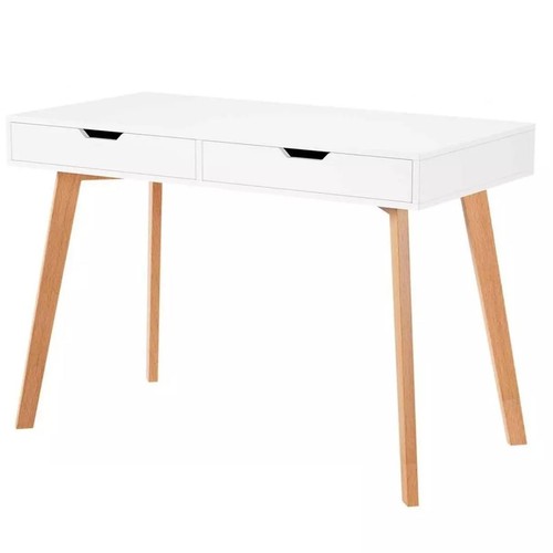 Wooden computer desk dressing - computer,