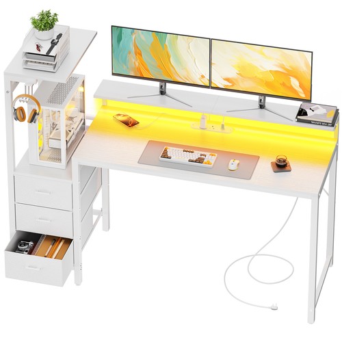 Gaming computer desk with - computer, 3