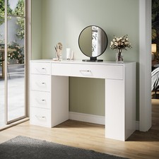 White Gloss Dressing Table