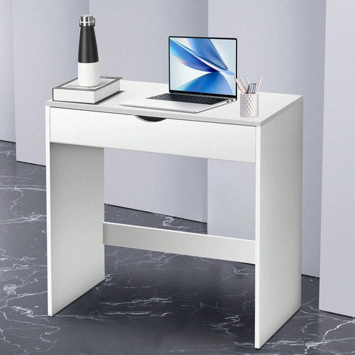 White wooden dressing table - dressing,